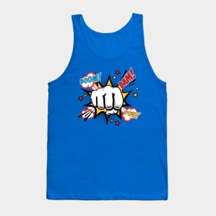 Bam Boom Pow | Comic Punch Tank Top